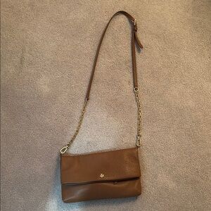 Brown Leather Crossbody Bag